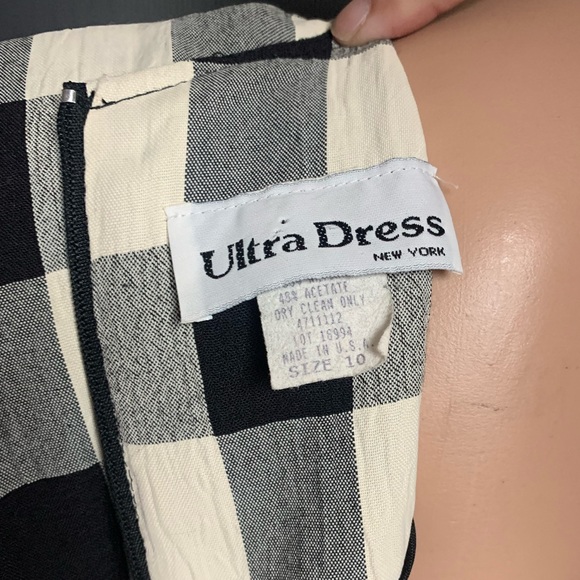 Vintage 80s Ultra Dress New York Dress suit size 10 - Picture 8 of 8